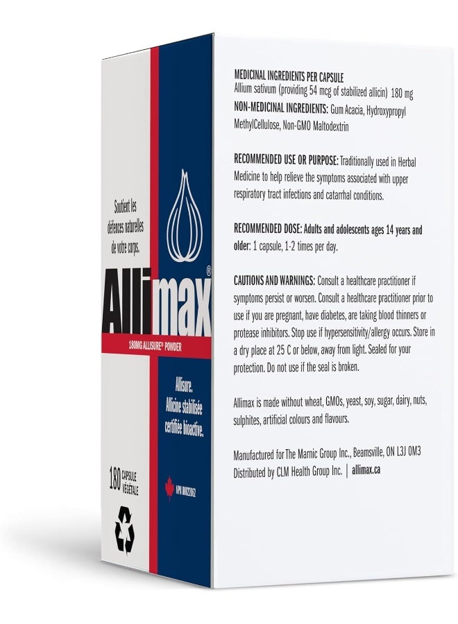 ALLIMAX Stabilised Allicin, 180 CT - Image 3